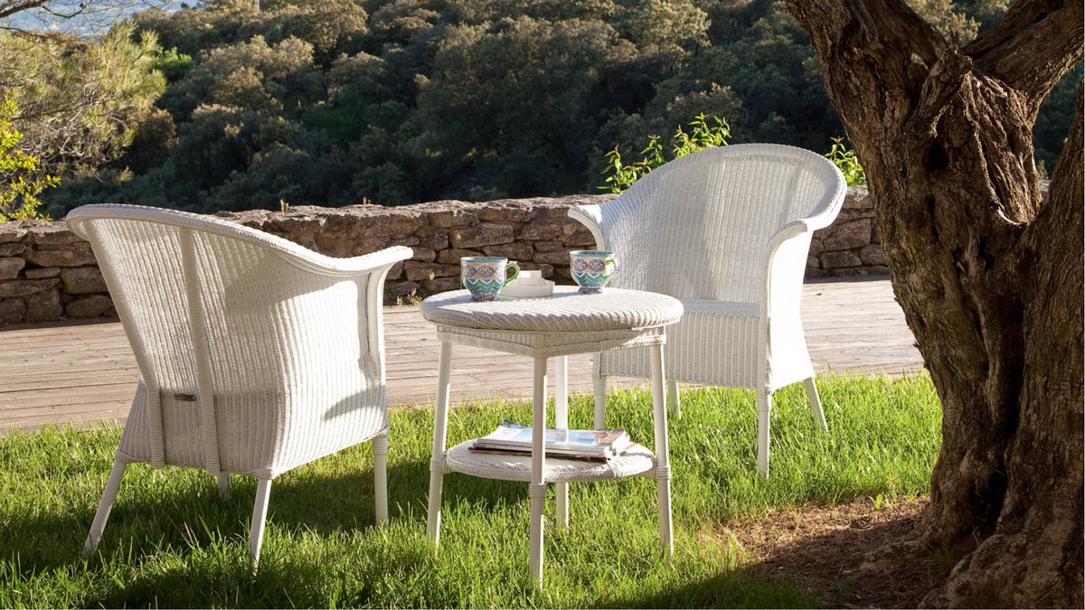 Vliegveld single grind Outdoor Lloyd Loom collection | Vincent Sheppard