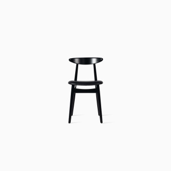 Vincent Sheppard Teo dining chair upholstered black modern dining chairs