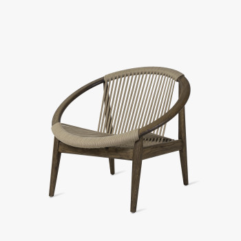 Vincent Sheppard Norma chaise longue  chêne teinté