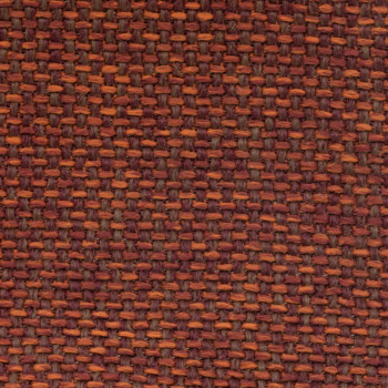 Close-up of Vincent Sheppard spice-colored outdoor fabric with a textured, woven pattern.