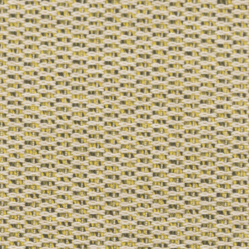 Close-up of Vincent Sheppard kiwi-coloured outdoor fabric with a textured, woven pattern.