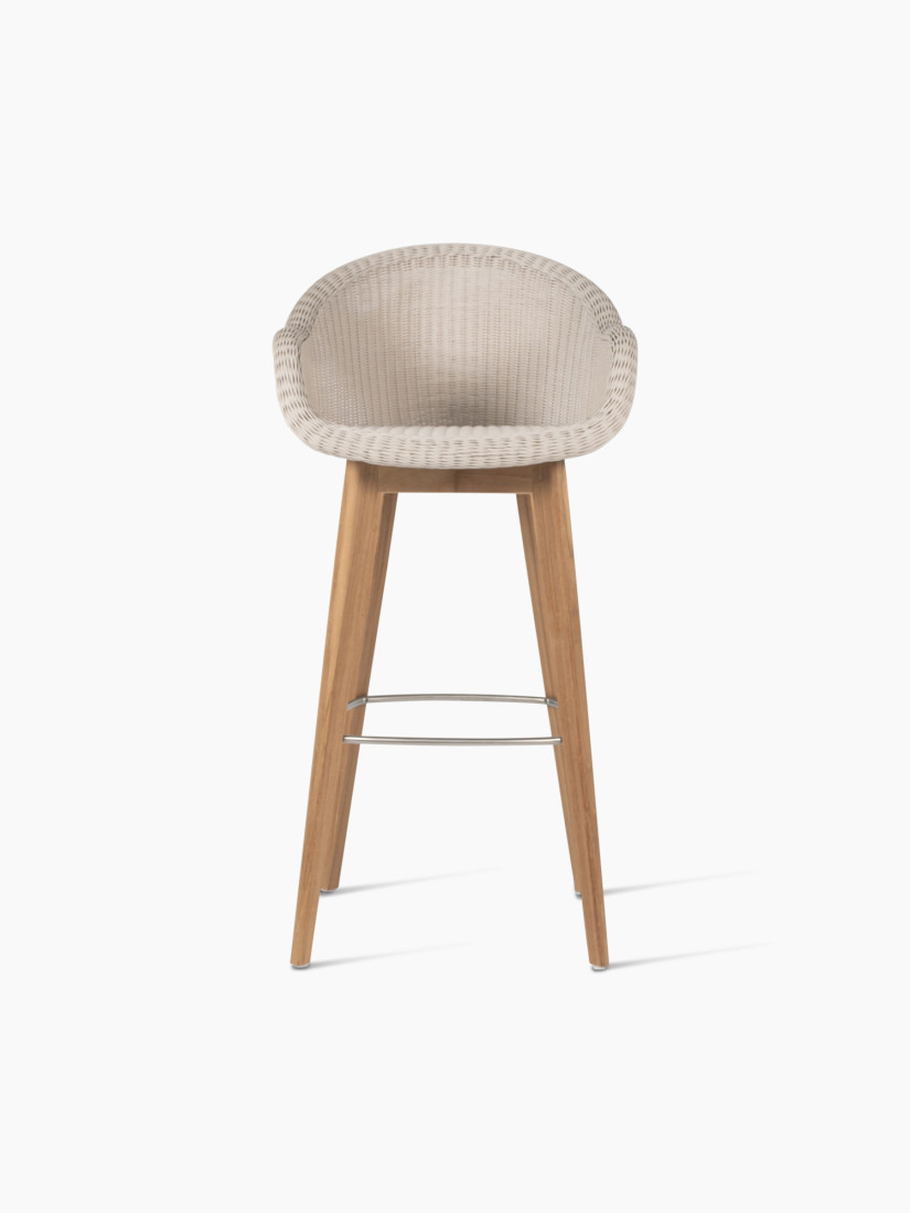 Cecil teak bar stool hotsell